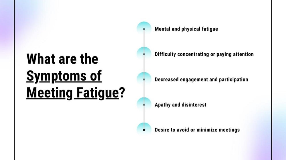 What are the Symptoms of Meeting Fatigue