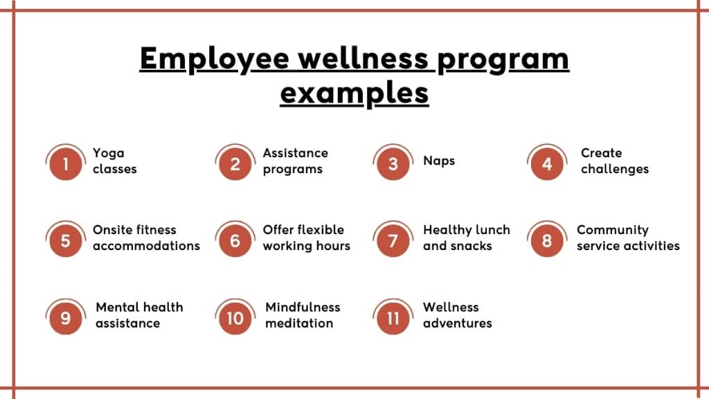 Employee wellness program examples