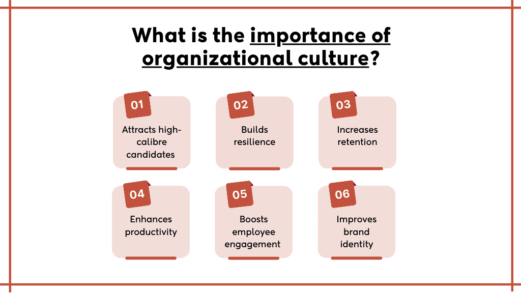 Importance of organizational culture