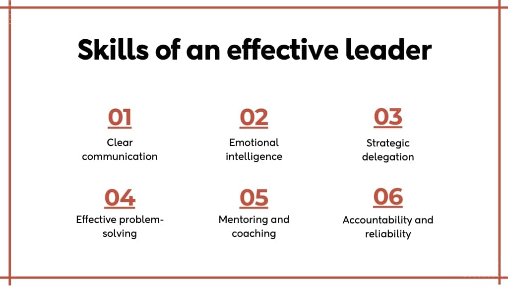 Skills of an effective leader