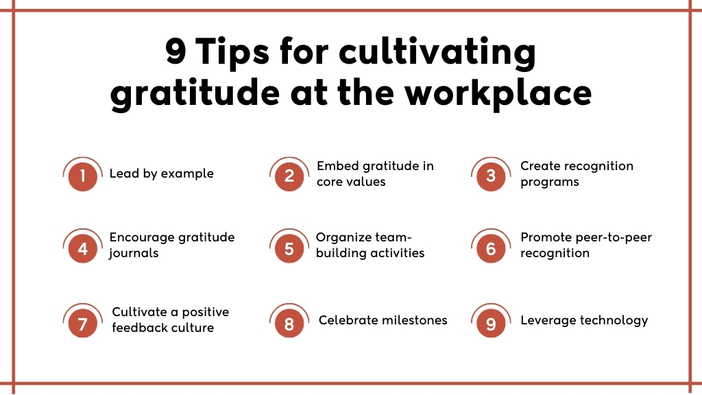 cultivating gratitude at the workplace