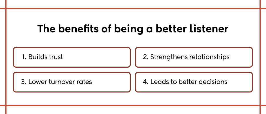 benefits of a good listener